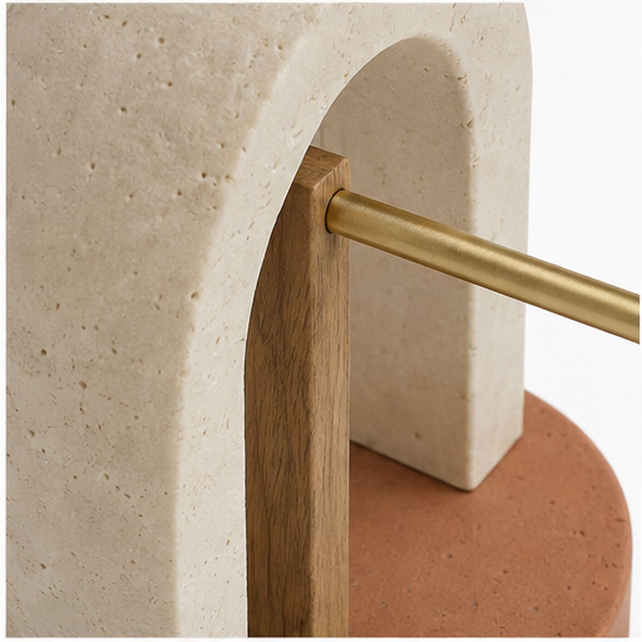 ArcBalance – Paire de serre-livres sculpturaux en arche
