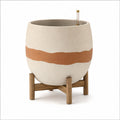 Cache-pot Horizon – Cache-pot décoratif avec bac intérieur amovible