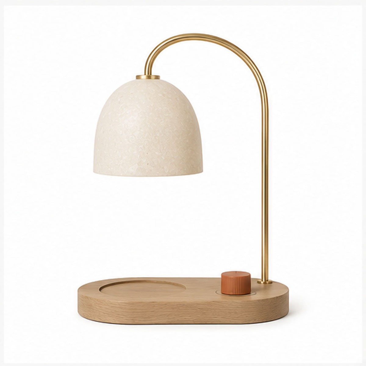 Lampe Aube – Lampe chauffe-bougie réglable à lumière douce
