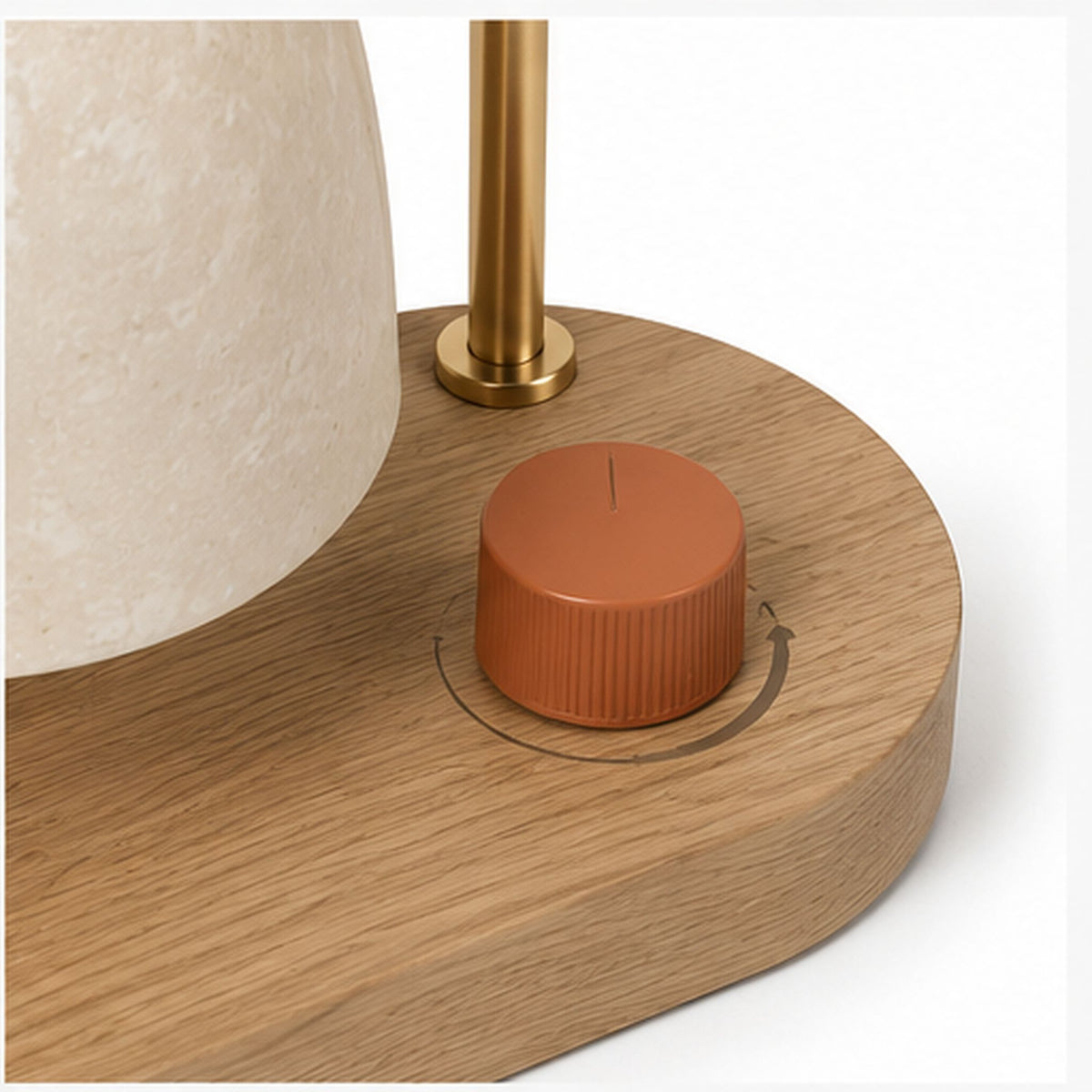 Lampe Aube – Lampe chauffe-bougie réglable à lumière douce