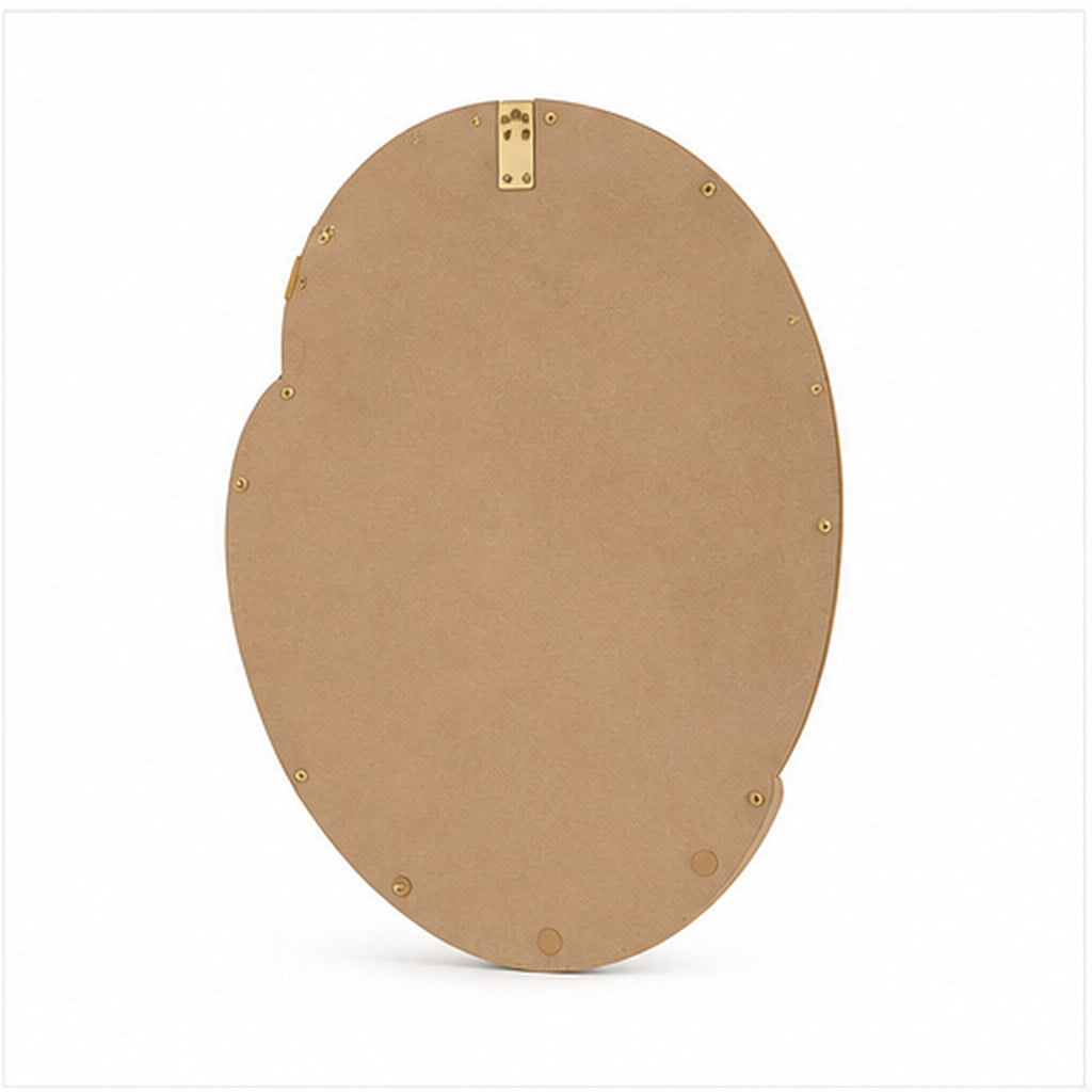 Miroir Halo Rivage – Miroir mural asymétrique à double croissant